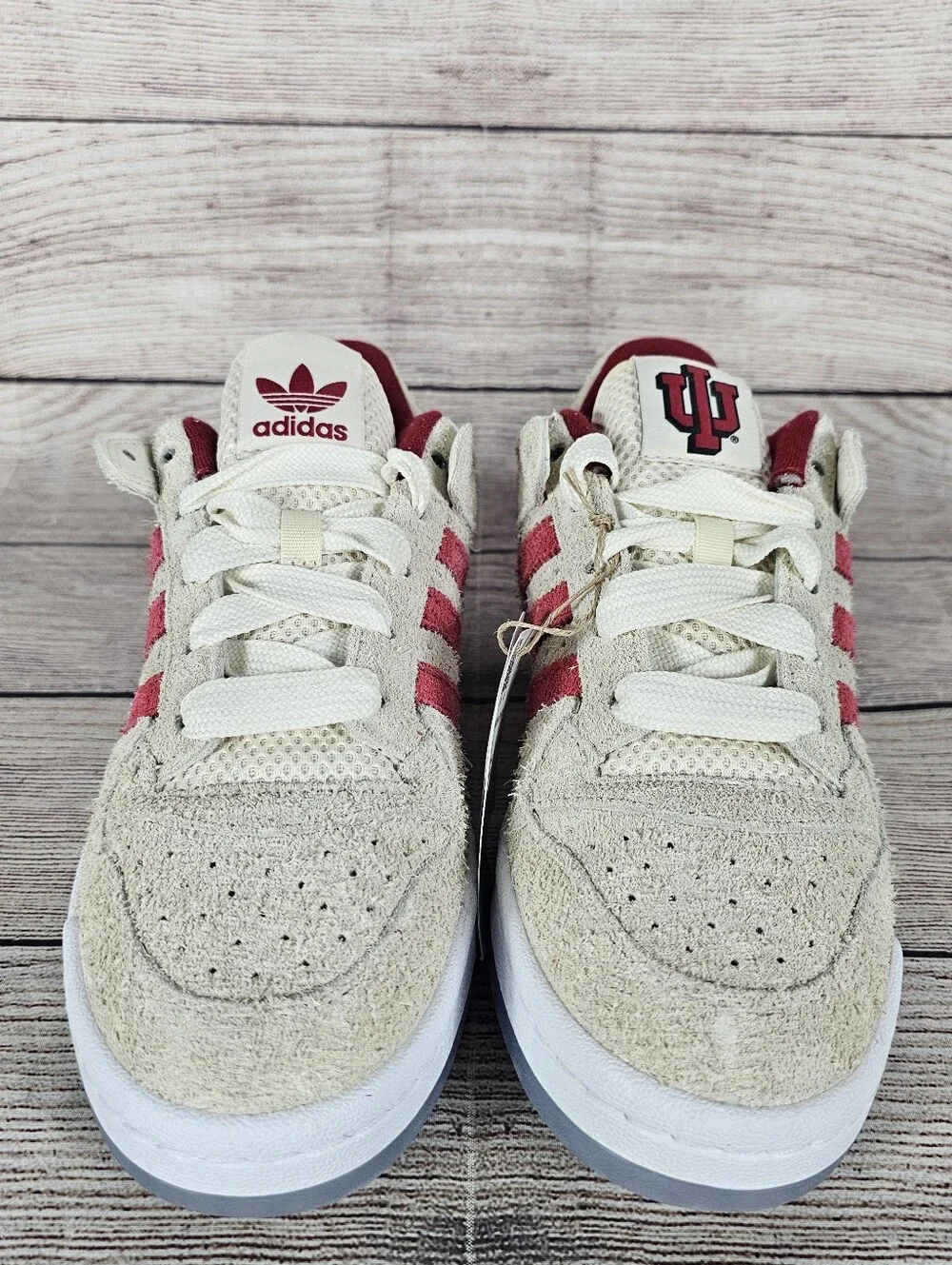 Adidas Forum Low CL NCAA Indiana Hoosiers Low Top HQ7482 Size 9 NWOB